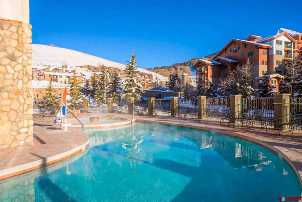 Studio 211 - Perfect Location With Pool And Hot Tub Crested Butte Exterior foto